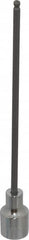 Blackhawk by Proto - 3/8" Drive, 4mm Hex Bit Socket - 6" OAL, 5-1/4" Bit Length, Ball End - Americas Industrial Supply