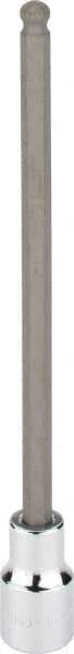 Blackhawk by Proto - 3/8" Drive, 1/4" Hex Bit Socket - 6" OAL, 5-23/64" Bit Length, Ball End - Americas Industrial Supply