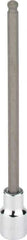 Blackhawk by Proto - 3/8" Drive, 1/4" Hex Bit Socket - 6" OAL, 5-23/64" Bit Length, Ball End - Americas Industrial Supply