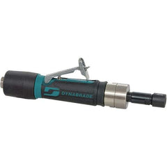 Dynabrade - 1/4" Collet, Straight Handle, Air Straight Die Grinder - 5,000 RPM, Rear Exhaust, 23 CFM, 0.4 hp, 90 psi, 1/4 NPT Inlet - Americas Industrial Supply