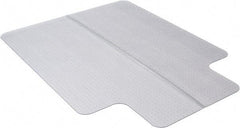 Aleco - 48" Long x 36" Wide, Chair Mat - Single Lip, Straight Edge Style - Americas Industrial Supply