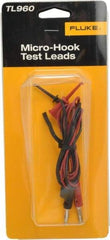 Fluke - Red/Black Electrical Test Equipment Leads Set - Use with All Models - Americas Industrial Supply