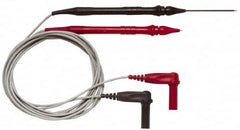 Pomona - Black/Red Electrical Test Equipment Probe Set - Use with Digital Multimeters - Americas Industrial Supply