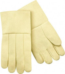Steiner - Size Universal Wool Lined Aramid Fiberglass Blend Heat Resistant Glove - 14" OAL, Gauntlet Cuff - Americas Industrial Supply