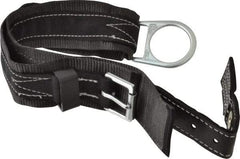 Miller - Size L, 39 to 47 Inch Waist, 3 Inch Wide, Single D Ring Style Body Belt - Nylon Webbing, Include Comfort Pad, Tongue Buckle Connection - Americas Industrial Supply