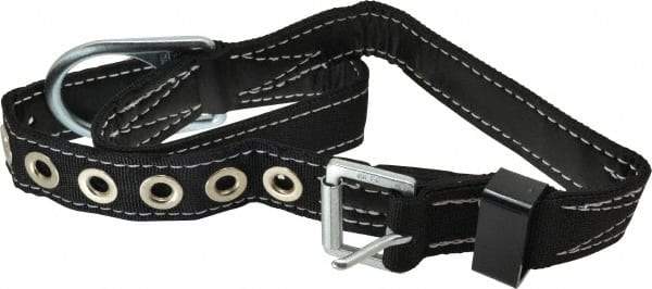 Miller - Size L, 39 to 47 Inch Waist, 1-3/4 Inch Wide, Single D Ring Style Body Belt - Nylon Webbing, Tongue Buckle Connection - Americas Industrial Supply