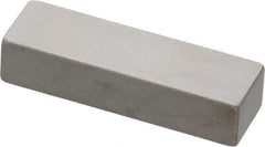 Mitutoyo - 0.25" Rectangular Steel Gage Block - Accuracy Grade 0, Includes Certificate of Inspection - Americas Industrial Supply