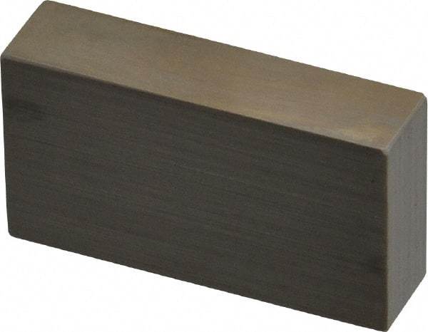 Mitutoyo - 0.75" Rectangular Steel Gage Block - Accuracy Grade 0, Includes Certificate of Inspection - Americas Industrial Supply