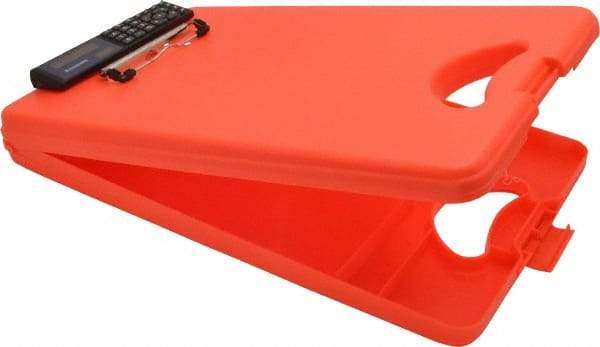 Saunders - 16 Inch Long x 10 Inch Wide x 2-5/8 Inch High, Clip Board - Orange - Americas Industrial Supply