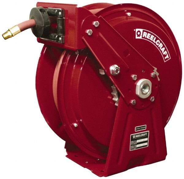 Reelcraft - 50' Spring Retractable Hose Reel - 4,800 psi, Hose Included - Americas Industrial Supply