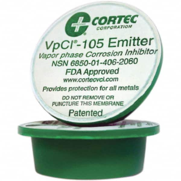 Made in USA - 2-1/4" Diam x 3/4" High Cup Corrosion Inhibitor - Americas Industrial Supply