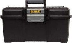 DeWALT - 1 Compartment Tool Box - 24" Wide x 11-1/2" Deep x 10-29/32" High, Metal/Resin, Black - Americas Industrial Supply