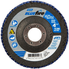 ‎4-1/2 × 7/8″ BlueFire Fiberglass Conical Flap Disc Type 29 P36 Grit R884V1 Zirconia Alumina - Americas Industrial Supply