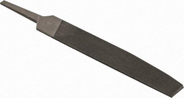 Value Collection - 5.3" Long, Second Cut, Knife American-Pattern File - Double Cut, 0.11" Overall Thickness, Tang - Americas Industrial Supply