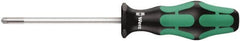 Wera - 3-1/8" Blade Length Tri-Point Screwdriver - 7" OAL - Americas Industrial Supply
