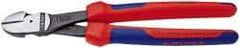 Knipex - 10" OAL, 0.181" Capacity, Diagonal Cutter - 1" Jaw Length x 11/16" Jaw Width, Round/Straight Head, Comfort Grip Handle - Americas Industrial Supply