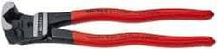 Knipex - 8" OAL, 6mm Capacity, Bolt Cutter - 7/8" Jaw Length x 1-1/2" Jaw Width, Plastic Coated Handle - Americas Industrial Supply