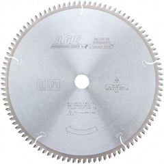 Amana Tool - 12" Diam, 1" Arbor Hole Diam, 96 Tooth Wet & Dry Cut Saw Blade - Carbide-Tipped, Clean Action, Standard Round Arbor - Americas Industrial Supply