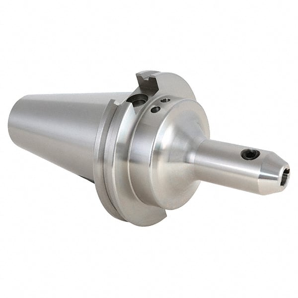 Techniks - CAT40 Taper Shank 1/4" Hole End Mill Holder/Adapter - Americas Industrial Supply