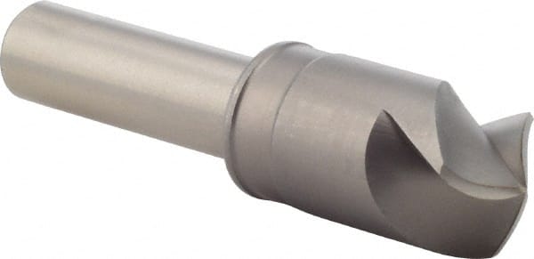 M.A. Ford - 3/4" Head Diam, 1/2" Shank Diam, 3 Flute 120° High Speed Steel Countersink - Americas Industrial Supply