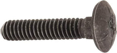 Value Collection - 1/4-20 UNC 1-1/4" Length Under Head, Standard Square Neck, Carriage Bolt - Grade 8 Alloy Steel, Uncoated - Americas Industrial Supply