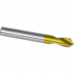 Magafor - 1/8" Body Diam, 90° Point, Cobalt, 2" Overall Length, Spotting Drill - Americas Industrial Supply