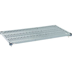Metro - 36" Wide, 1-1/2" High, Open Shelving Shelf - Polymer, 18" Deep, Use with Metro Max Q - Americas Industrial Supply