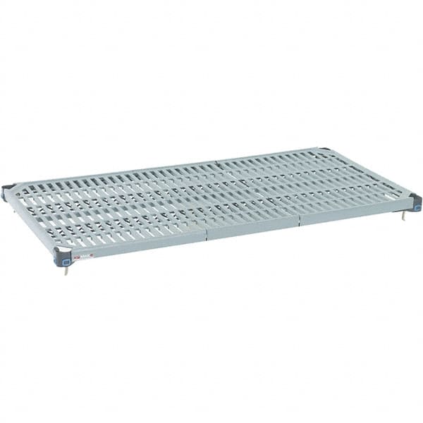Metro - 54" Wide, 1-1/2" High, Open Shelving Shelf - Polymer, 18" Deep, Use with Metro Max Q - Americas Industrial Supply