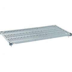 Metro - 54" Wide, 1-1/2" High, Open Shelving Shelf - Polymer, 18" Deep, Use with Metro Max Q - Americas Industrial Supply