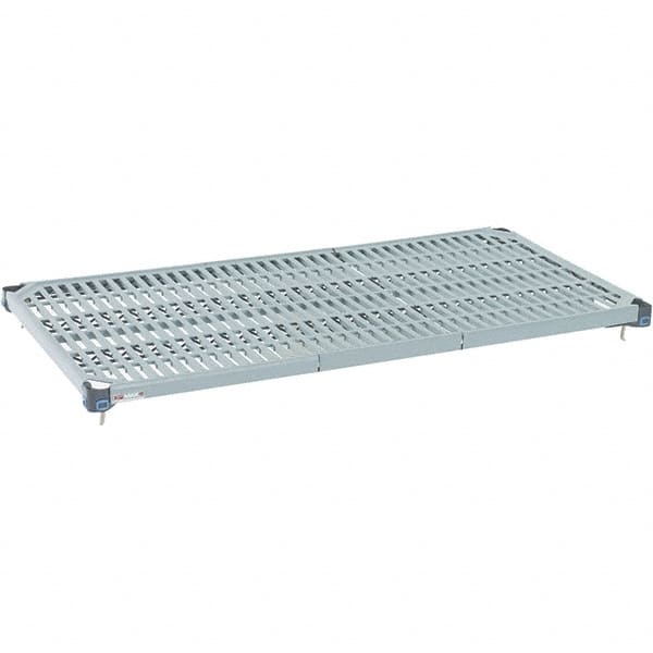 Metro - 48" Wide, 1-1/2" High, Open Shelving Shelf - Polymer, 24" Deep, Use with Metro Max Q - Americas Industrial Supply