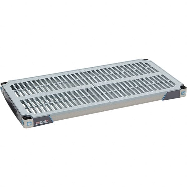 Metro - 36" Wide, 1-1/2" High, Open Shelving Shelf - Polymer, 18" Deep, Use with Metro Max I - Americas Industrial Supply