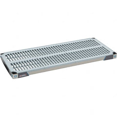 Metro - 42" Wide, 1-1/2" High, Open Shelving Shelf - Polymer, 18" Deep, Use with Metro Max I - Americas Industrial Supply