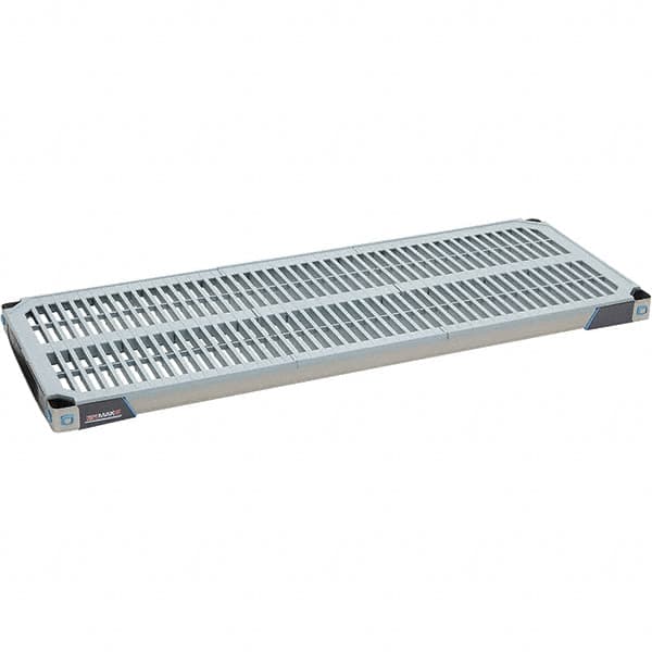 Metro - 48" Wide, 1-1/2" High, Open Shelving Shelf - Polymer, 18" Deep, Use with Metro Max I - Americas Industrial Supply