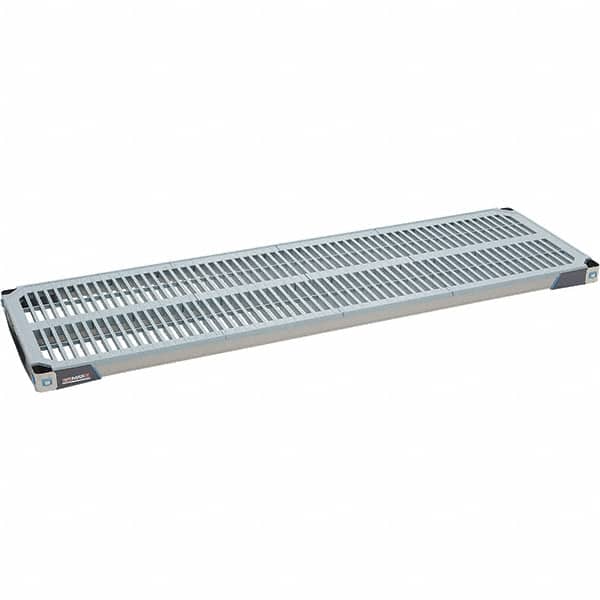 Metro - 60" Wide, 1-1/2" High, Open Shelving Shelf - Polymer, 18" Deep, Use with Metro Max I - Americas Industrial Supply