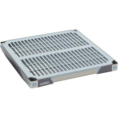 Metro - 24" Wide, 1-1/2" High, Open Shelving Shelf - Polymer, 24" Deep, Use with Metro Max I - Americas Industrial Supply