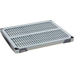 Metro - 30" Wide, 1-1/2" High, Open Shelving Shelf - Polymer, 24" Deep, Use with Metro Max I - Americas Industrial Supply