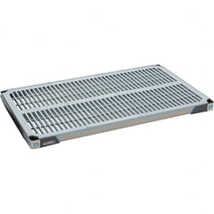 Metro - 42" Wide, 1-1/2" High, Open Shelving Shelf - Polymer, 24" Deep, Use with Metro Max I - Americas Industrial Supply