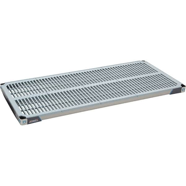 Metro - 54" Wide, 1-1/2" High, Open Shelving Polymer Shelf - Polymer, 24" Deep, Use with Metro Max I - Americas Industrial Supply