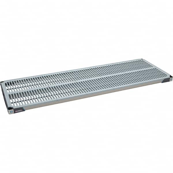 Metro - 72" Wide, 1-1/2" High, Open Shelving Polymer Shelf - Polymer, 24" Deep, Use with Metro Max I - Americas Industrial Supply