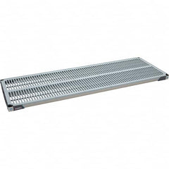 Metro - 72" Wide, 1-1/2" High, Open Shelving Polymer Shelf - Polymer, 24" Deep, Use with Metro Max I - Americas Industrial Supply