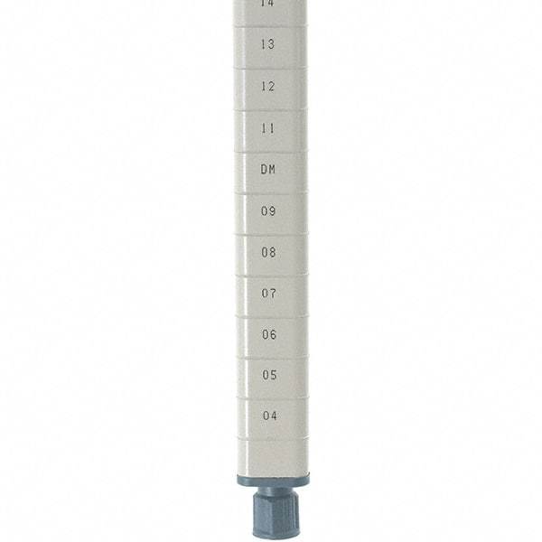 Metro - 27" High, Open Shelving Post - Steel with Epoxy Coating, Use with Metro Max Q Shelves - Americas Industrial Supply