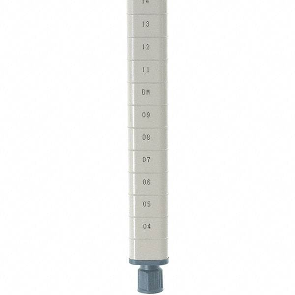 Metro - 33" High, Open Shelving Post - Steel with Epoxy Coating, Use with Metro Max Q Shelves - Americas Industrial Supply