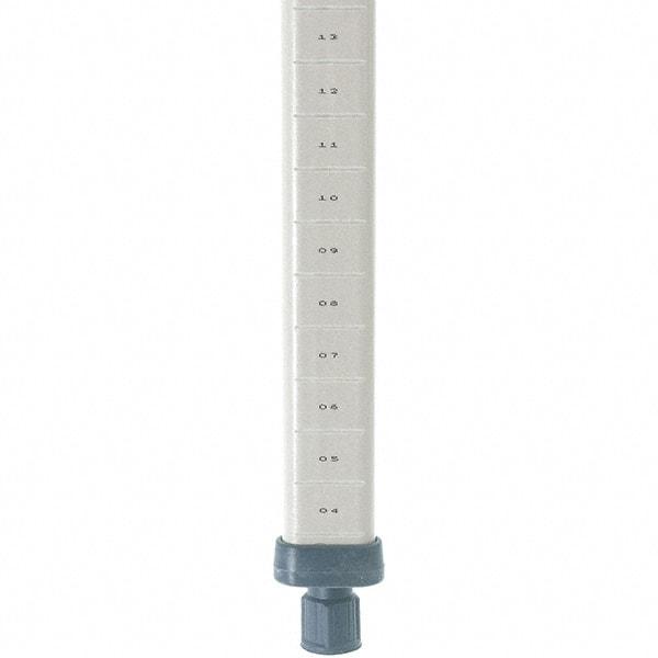 Metro - 13" High, Open Shelving Post - Polymer, Use with Metro Max I Shelving - Americas Industrial Supply