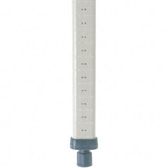 Metro - 13" High, Open Shelving Post - Polymer, Use with Metro Max I Shelving - Americas Industrial Supply