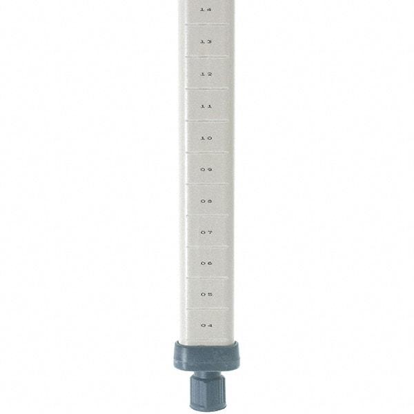 Metro - 33" High, Open Shelving Post - Polymer, Use with Metro Max I Shelving - Americas Industrial Supply