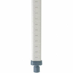 Metro - 63" High, Open Shelving Post - Polymer, Use with Metro Max I Shelving - Americas Industrial Supply