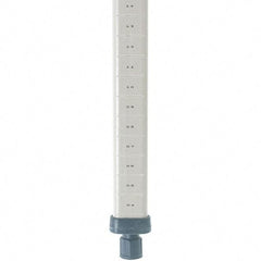 Metro - 86" High, Open Shelving Post - Polymer, Use with Metro Max I Shelving - Americas Industrial Supply