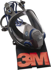 3M - Series FF-400, Size S Full Face Respirator - 6-Point Suspension, Bayonet Connection - Americas Industrial Supply