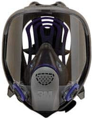 3M - Series FF-400, Size L Full Face Respirator - 6-Point Suspension, Bayonet Connection - Americas Industrial Supply