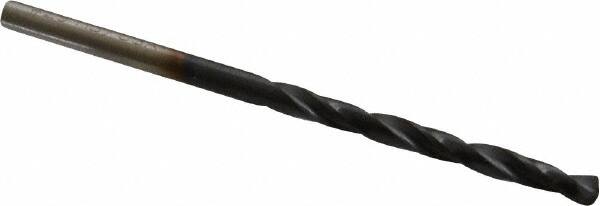 Hertel - #29 135° High Speed Steel Jobber Drill - TiAlN Finish, Right Hand Cut, Spiral Flute, Straight Shank, 2-7/8" OAL, Split Point - Americas Industrial Supply